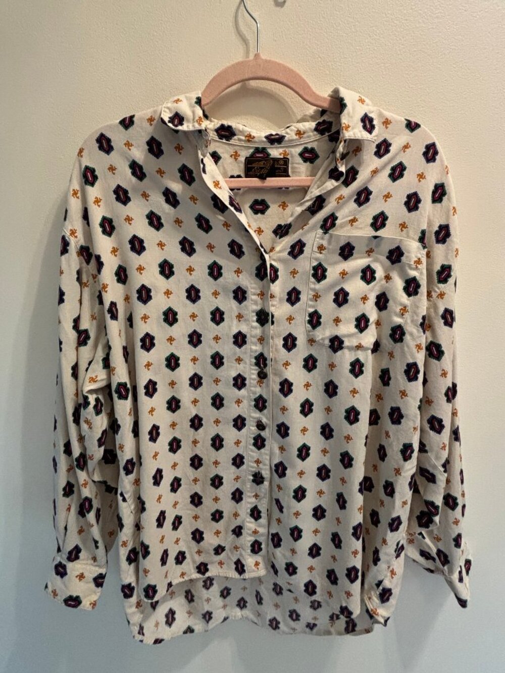 Vintage Western-style Eddie Bauer button-up (M)